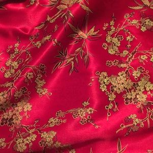 Vintage silk skirt
